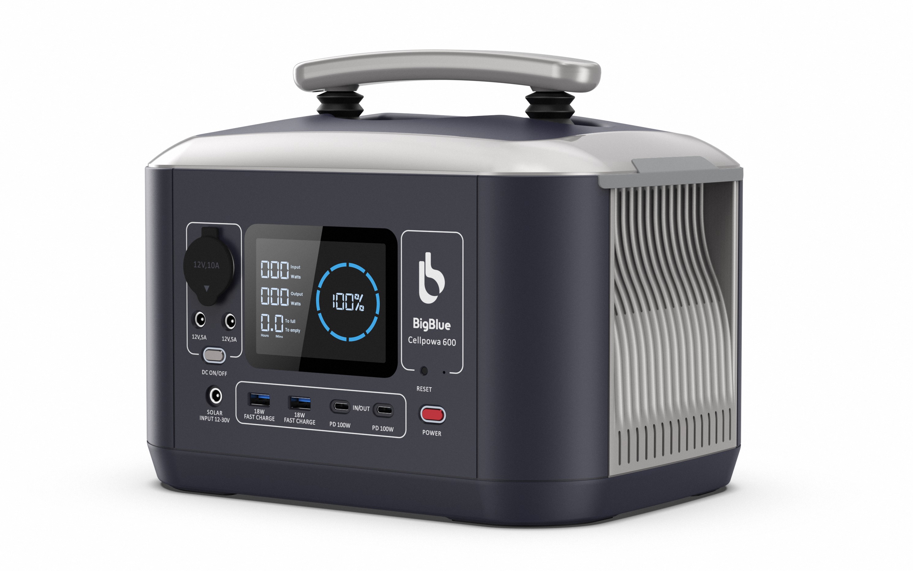 Зарядна станція BigBlue CellPowa CP600 / 600 Вт / 537.6 Вт/ч / LiFePO4